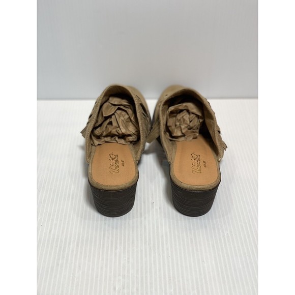 Ariat Unbridled Women's Shirley Fringe Mules - Sand, US 10 B / EUR 41.5 / UK 7.5 - Picture 7 of 9